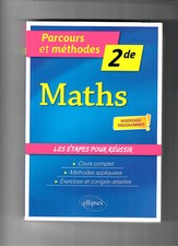 Livre maths seconde  Parcours