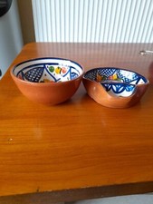 Ensemble Bol et plat à Olives