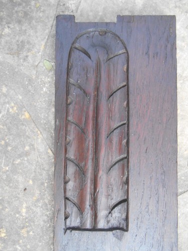 Ancien panneau palmette - , en