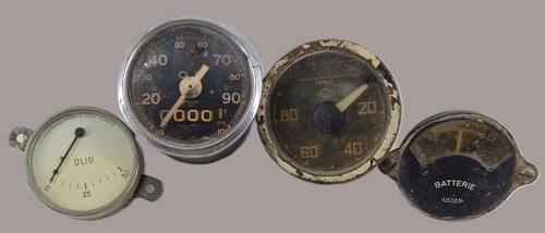 Lot compteurs anciens - de,