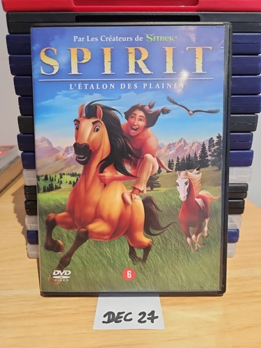 Dvd spirit étalon des - l'étalon,