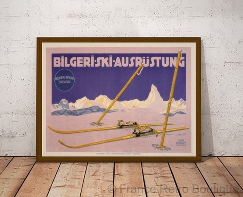 Poster affiche bilgeri - poster-affiche, ski