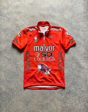 Maillot vélo cycliste Castelli MALVOR-SIDI Colnago ITALY vintage 1989 taille M