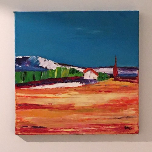 Tableau peinture huile au - tableau,