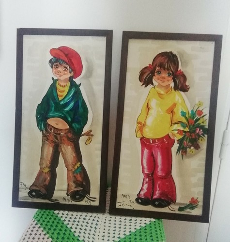 Lot cadre tableau peinture - 2,