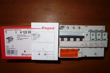 LEGRAND 412205 PARAFOUDRE TYPE2 muni de 3 cartouche débrochable 412299 Imax 40KA