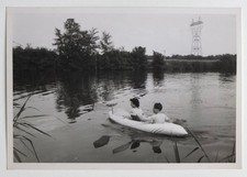 Canoe kayak barque - Photo vintage snapshot
