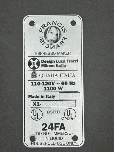 Francis 24fa name - francis,