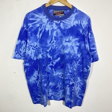 Tee Shirt Streetwear Tie Dye Vintage 90’s Cobblestoned Street (Made In France)