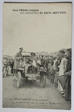 CARTE POSTALE CPA PUTEAUX 92 RAID PEKIN-PARIS SUR AUTOMOBILES DE DION-BOUTON N°2