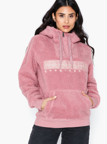 Napapijri teide hoodie teddy - teide,