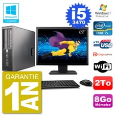 PC HP Z220 SFF Ecran 22" Core
