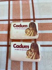 2 savons Miniature cadum