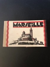 dépliant cartes postales Marseille
