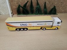 UNIVERSAL HOBBIES ?. CAMION SEMI REMORQUE RENAULT F1 TEAM ING