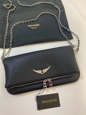 Sac Zadig&Voltaire rock Noir/Argenté étiquette et emballage d'origine