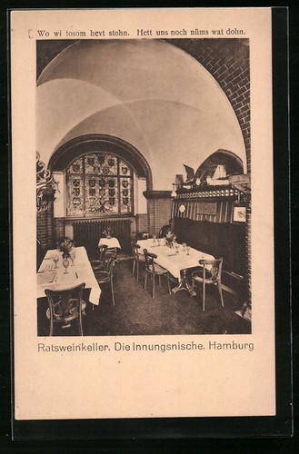 Carte postale hambourg - postale, hambourg,