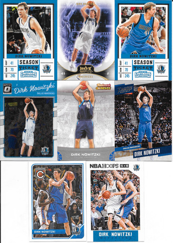 Dirk nowitzki card lot - dirk, 8
