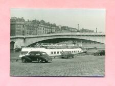 PHOTO : PARIS 1958 -BATEAU