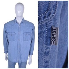 Esprit Vintage 80s 90s Bleu