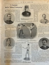 1900 L’ASSAUT DE LA BOXE FRANÇAISE - LA VIE AU GRAND AIR