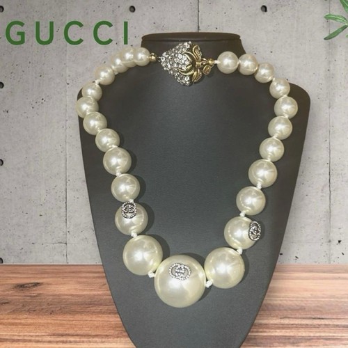 Collier gucci logo - gg, cristal