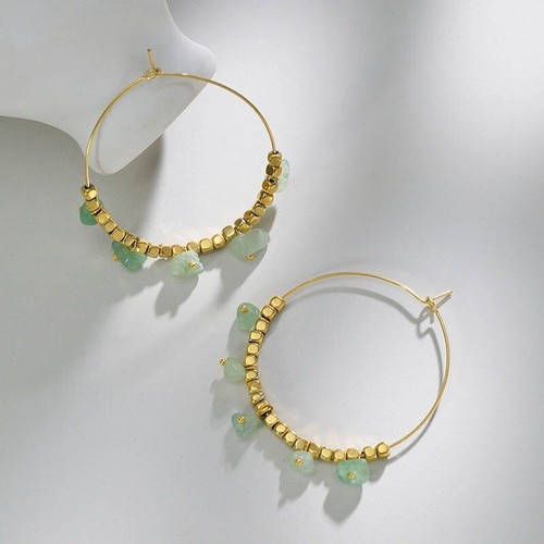 Boucles oreille acier - d'oreille,