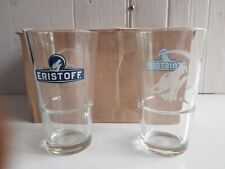 6 verres vodka Eristoff