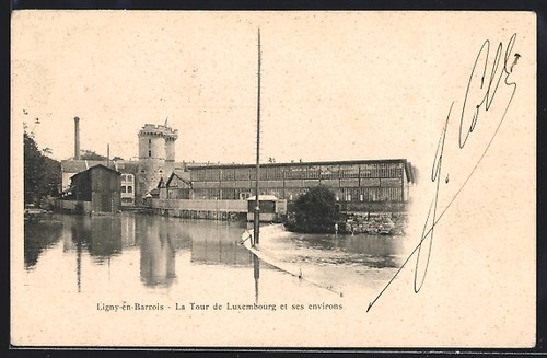 Cpa ligny barrois la tour - cpa,
