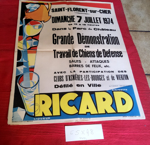 Ancienne authentique affiche - authentique,