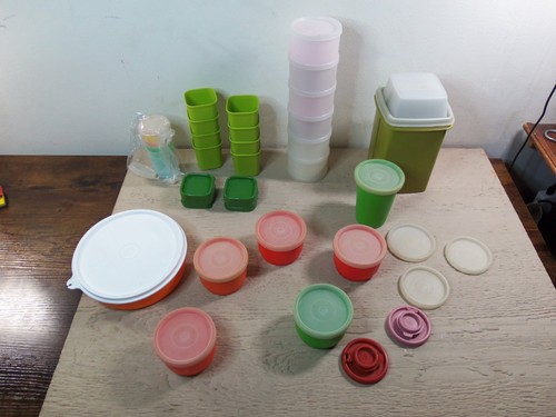 Vintage tupperware mixed lot - vintage,