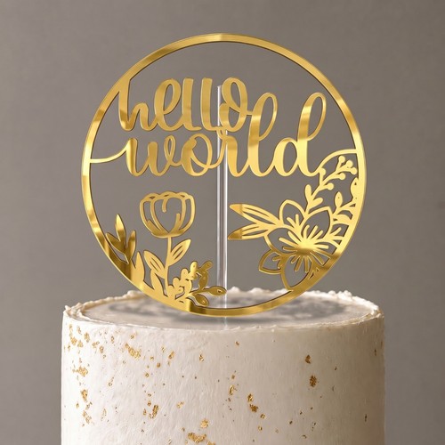 Hello monde personnalisé - hello,