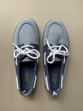 Chaussures bateau Polo Ralph Lauren – Bleu et blanc – Taille 37 (neuves)