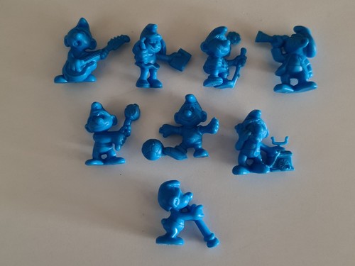 Figurines les schtroumpfs - les, omo