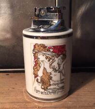 Briquet De Table Porcelaine Exposition Du Salon Des Cent H 10,3 Cm