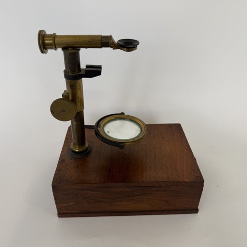 Ancien microscope laiton - ancien, en