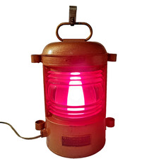 Lanterne marine allemande Ahlemann Schlatter,Bremen,1950