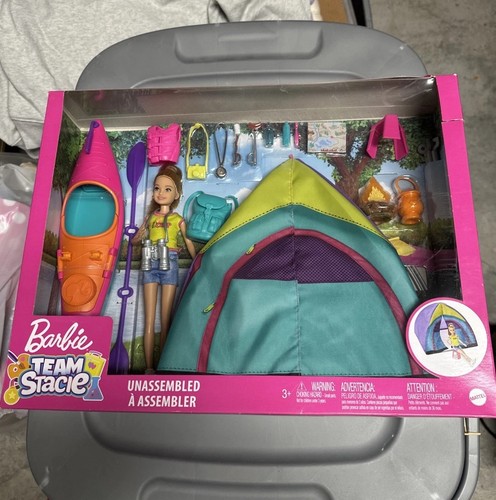 Barbie camping fun team - barbie,
