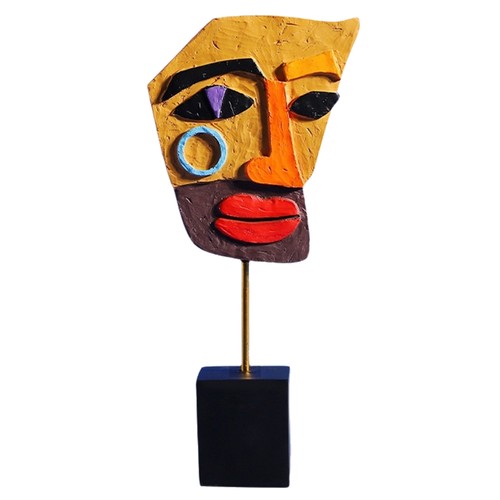 Sculpture masque abstraite - sculpture,
