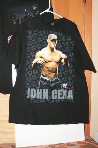 Nwot wwe john cena black - wwe,