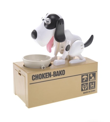 Dog piggy bank sensor - my,
