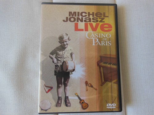 Michel jonasz dvd signé - jonasz, /