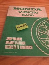 Honda Vision SA50 SA 50 scooter revue technique manuel atelier workshop service