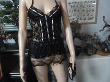 jolie nuisette vintage ou chemise de nuit?jolie dentelle  T38/40  ref RR384