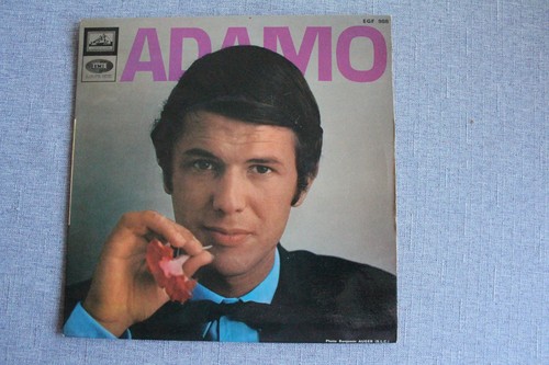 Vinyl 45t titres adamo - -,