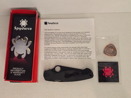 Spyderco paramilitary tanto - paramilitary, 2