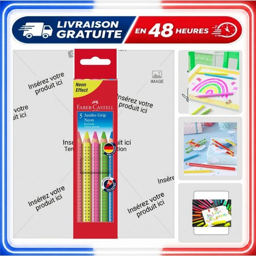 Faber castell jumbo grip neon - jumbo,