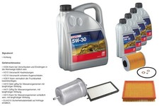 FEBI Inspection Set 9L Longlife Plus 5W-30 Pour BMW 3er Cabriolet E36 325i