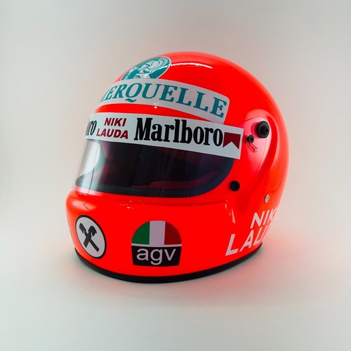 Casque nikki lauda 1975 - nikki, (full