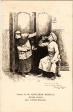 Cpa mariani dessin de - pc,